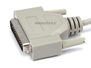 Monoprice 460 At Modem Db9fdb25m Molded Cable 1ft