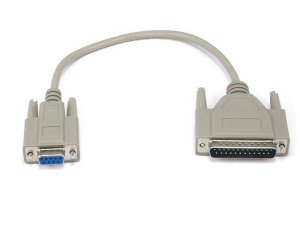 Monoprice 460 At Modem Db9fdb25m Molded Cable 1ft