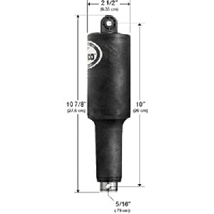 Lenco 15057-001 101xds Short Extreme Duty Actuator - 12v - 2-14