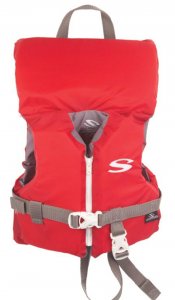 Stearns 2158920 Classic Infant Life Jacket - Up To 30lbs - Red