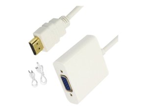 4xem 4XHDMIVGAAP 8in Hdmi To Vga Mf W Audio