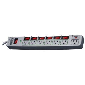 Tripp  Eco Green Surge Protector Switched 7 Outlet Conserve Energy - 7