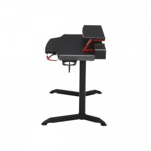 Ofm RSP-3000-RED Respawn Height Adjust Gaming Desk Red