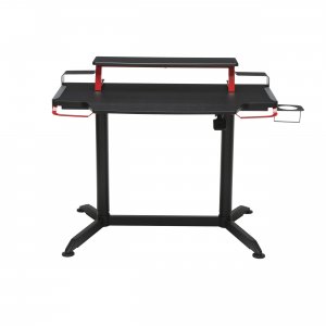 Ofm RSP-3000-RED Respawn Height Adjust Gaming Desk Red