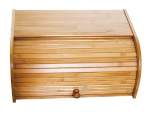 Clipper 8846 Bamboo Rolltop Bread Box