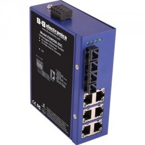 B+b ESW208-2SC-T Ethern Unmanaged Switch 6cooper