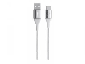 Belkin F2CU059bt04-SLV Silver Usb A To C Duratek 4'