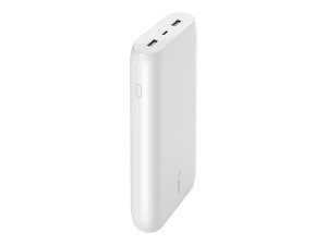 Belkin BPB003BTWT 20k Pwr Bnk,15w Usbc In,usba Out,wht