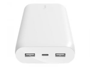 Belkin BPB003BTWT 20k Pwr Bnk,15w Usbc In,usba Out,wht