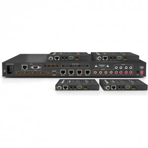 Wyrestorm MX-0404-HDBT-H2A-KIT 4k Uhd 4:2:0 60hz Hdbaset 4x4