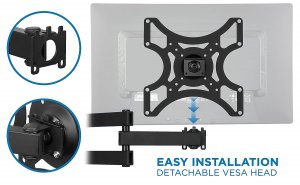 Relaunch MI-407-1 Mi-407-1 Tv Wall Mount Fits The Majority Of Displays