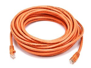 Monoprice 5021 Cat6  Utp  Cable_ 30ft Orange