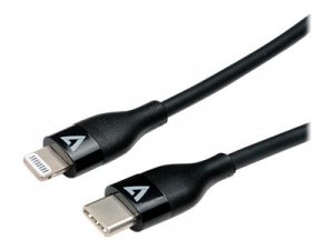 V7 V7USBCLGT-1M 1m Blk Usb-c To Lightning Cable