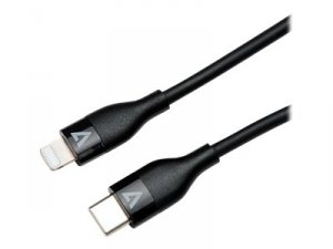 V7 V7USBCLGT-1M 1m Blk Usb-c To Lightning Cable