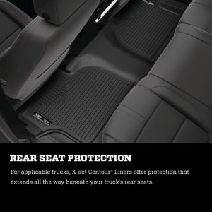 Husky 53201 Liners 2nd Seat Floor Liner  07-14 Chevygmccadillac X-act-