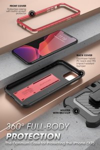 I-blason SUP-IPHONE11MAX-6.5-UBPRO-METALRED 