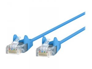 Belkin CE001B02-BLU-S 2ft Cat6 Utp Patch Cbl Snagless Blu