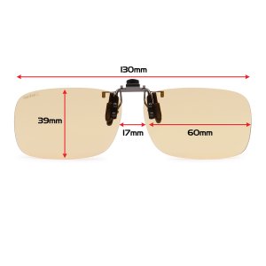 Generic ENPCBF6100SVWS Enhance Battle Lens Clip On Blue Light Blocking