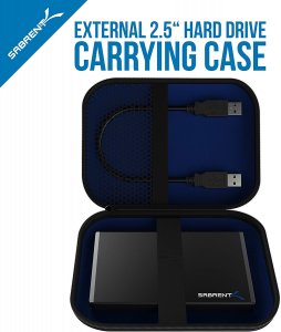 Sabrent EC-CASE Eva Shockproof Hard Carrying