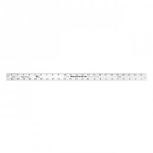 Mayes 10188 24 Inch X 1 Inch Aluminum Ruler