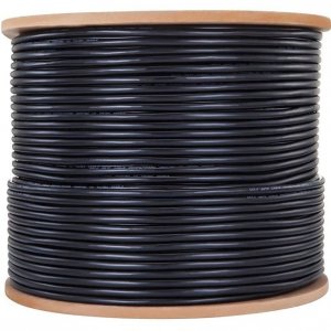 4xem 4XCAT71000BK 1000ft Roll Of Cat7 1000mhz Utp