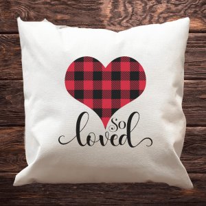 The 922 So Loved Pillow Cover