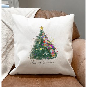 The 933 Christmas Tree Pillow Cover