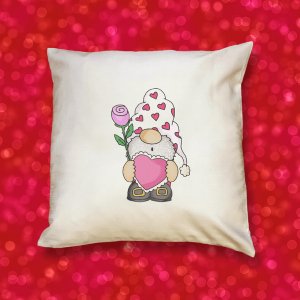 The 917 Pinky Gnome Valentine Pillow Cover