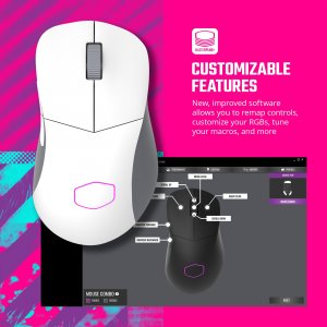 Cooler MM-730-WWOL1 Mouse Mm-731-wwoh1 Mm731 White Retail