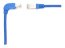 Black EVNSL216S-0003-90DS Cat6 90 Dwn To Str Shld Patch Cable Blue 3ft