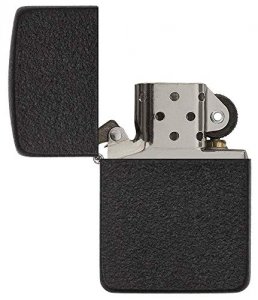 Zippo 28582 1941 Replica Black Crackle Finish Windproof Lighter