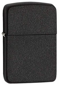 Zippo 28582 1941 Replica Black Crackle Finish Windproof Lighter