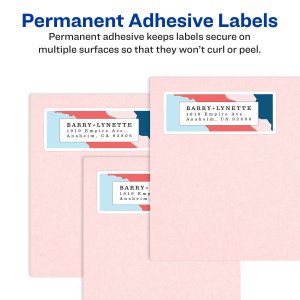 Avery 5260 Avery Easy Peel White Address Labels For Laser Printers (1 