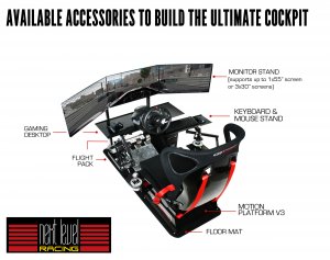 Next NLR-S003 Seat Add On Turns Wheel Stand