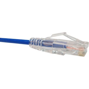 Unc CS6-07F-BLU 7ft Cat6 Clearfit Slim Patch Cable Blue