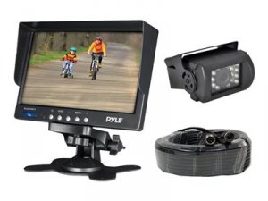 Pyle PLCMTR71 Commercial-grade Backup Camera System With 7 Monitor And