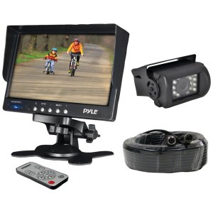 Pyle PLCMTR71 Commercial-grade Backup Camera System With 7 Monitor And