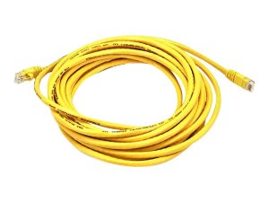 Monoprice 4992 Cat5e   Patch Cable_ 20ft Yellow