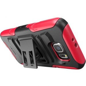 I S6-PRIME-RED Galaxy S6 Prime Holster Case - Red