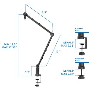 Relaunch MI-7610 Microphone Boom Holder