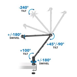 Relaunch MI-7610 Microphone Boom Holder