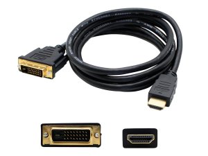 Addon HDMI2DVID12F 12ft Hdmidvi-d Mm Black Adapter Cbl