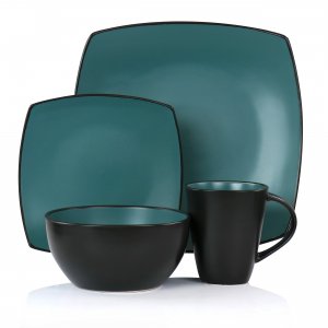 Gibson 130934.16 Soho Lounge 16 Pc Dw Teal