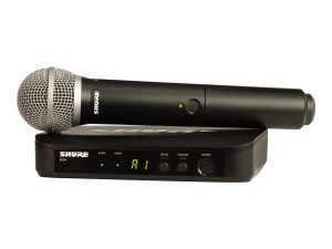 Shure BLX24/PG58-H10 Vocal System With (1) Blx4 Wir