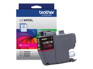 Original Brother LC401XLMS High Yield Inkjet Ink Cartridge - Magenta -