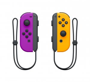 Nintendo 110753 Swh Neon Purpleorange Joy-con(l-r)