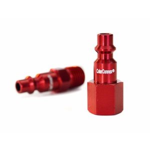 Colorconnex A73457D Type D Red Coupler Plug Kit - 7 Piece Set