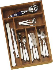 Clipper 8878 Bamboo Deep Flatware Org