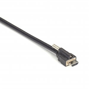 Black VCL-HDMIL-001M Locking Hdmi To Locking Hdmi Cable, 1 M