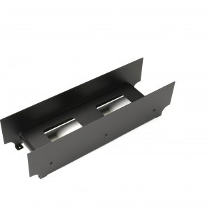 Black EC24WTCTK Cable Trough Kit For 24in Elite Cabinet